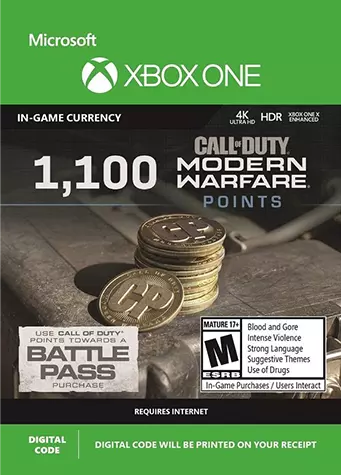 1100 Call of Duty: Modern Warfare Points Xbox Live Key