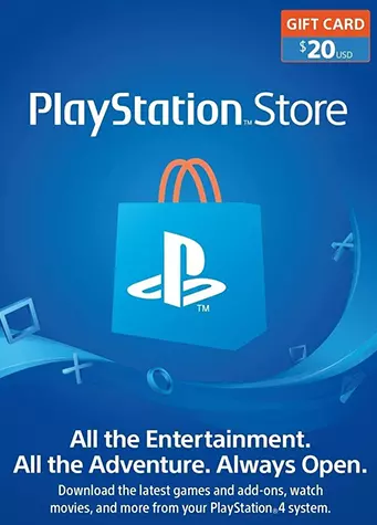 PlayStation Network Card 20 USD (USA) PSN Key UNITED STATES