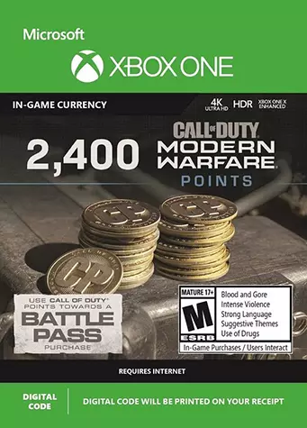 2400 Call of Duty: Modern Warfare Points Xbox Live Key