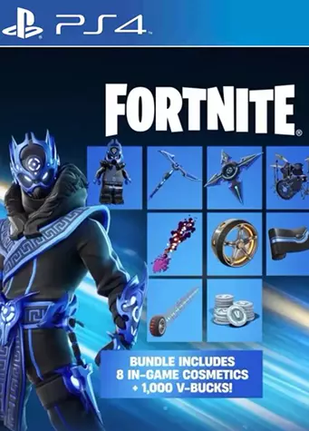 Fortnite Cobalt Star Bundle + 1000 V-Bucks (PS4) PSN Key