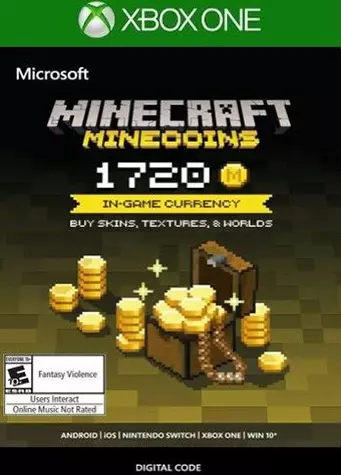 Minecraft: Minecoins Pack: 1720 Coins Key