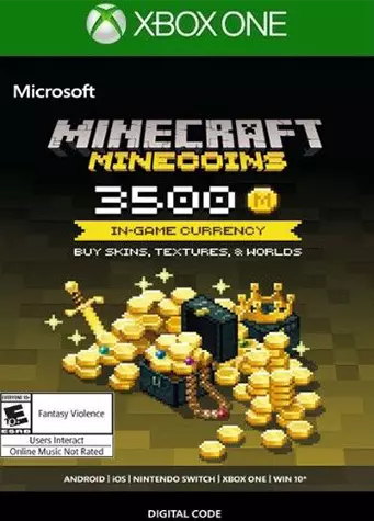 Minecraft: Minecoins Pack: 3500 Coins Key